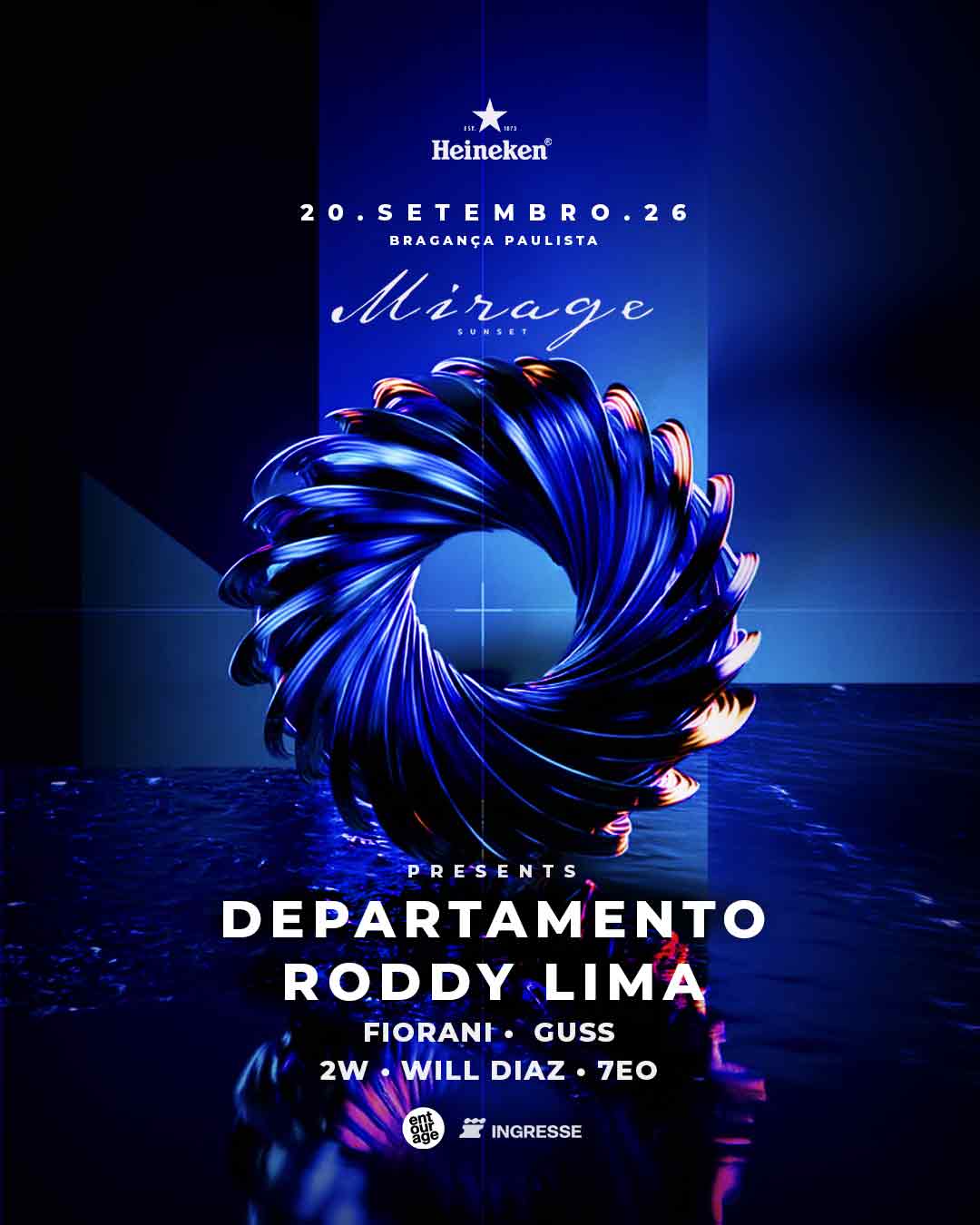 Mirage Sunset · 20 Setembro 2026 · Bragança Paulista